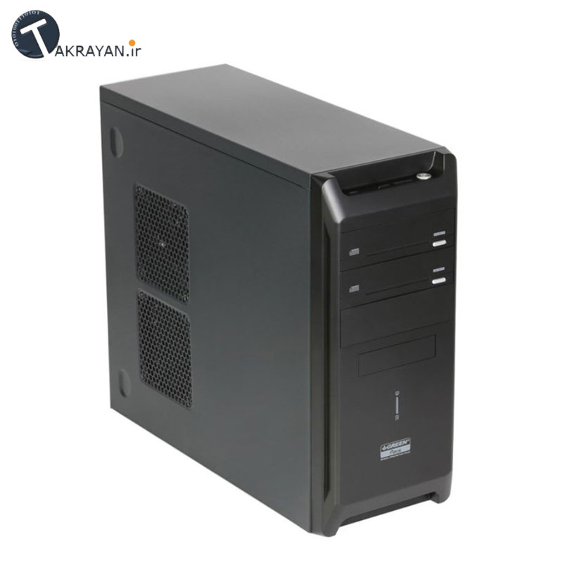 Green Pars Plus Computer Case